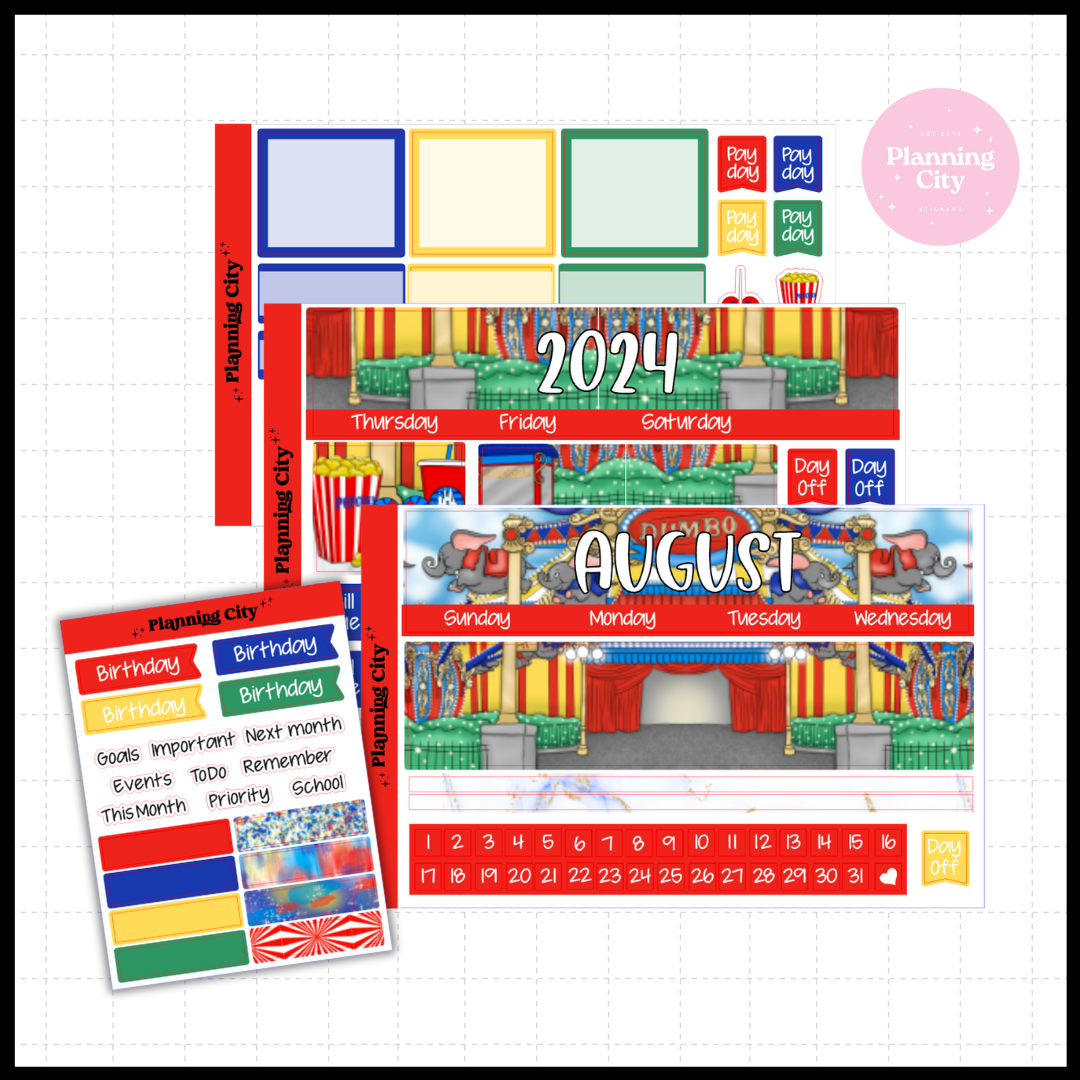 Circus Monthly (Choose Your Month)