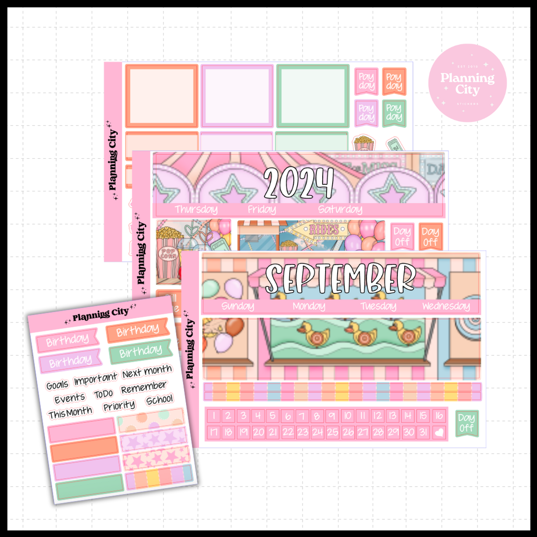 Carnival Fun Monthly (Choose Your Month)