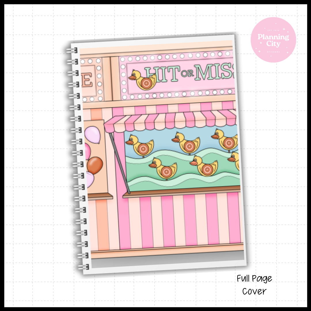 Carnival Fun Full Cover Sticker (Month / No Month Option)