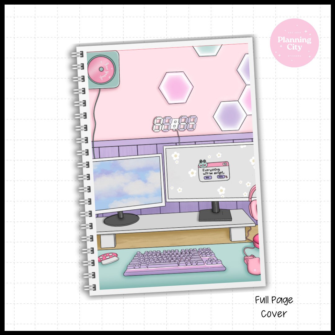 Gamer Girl Full Cover Sticker (Month / No Month Option)