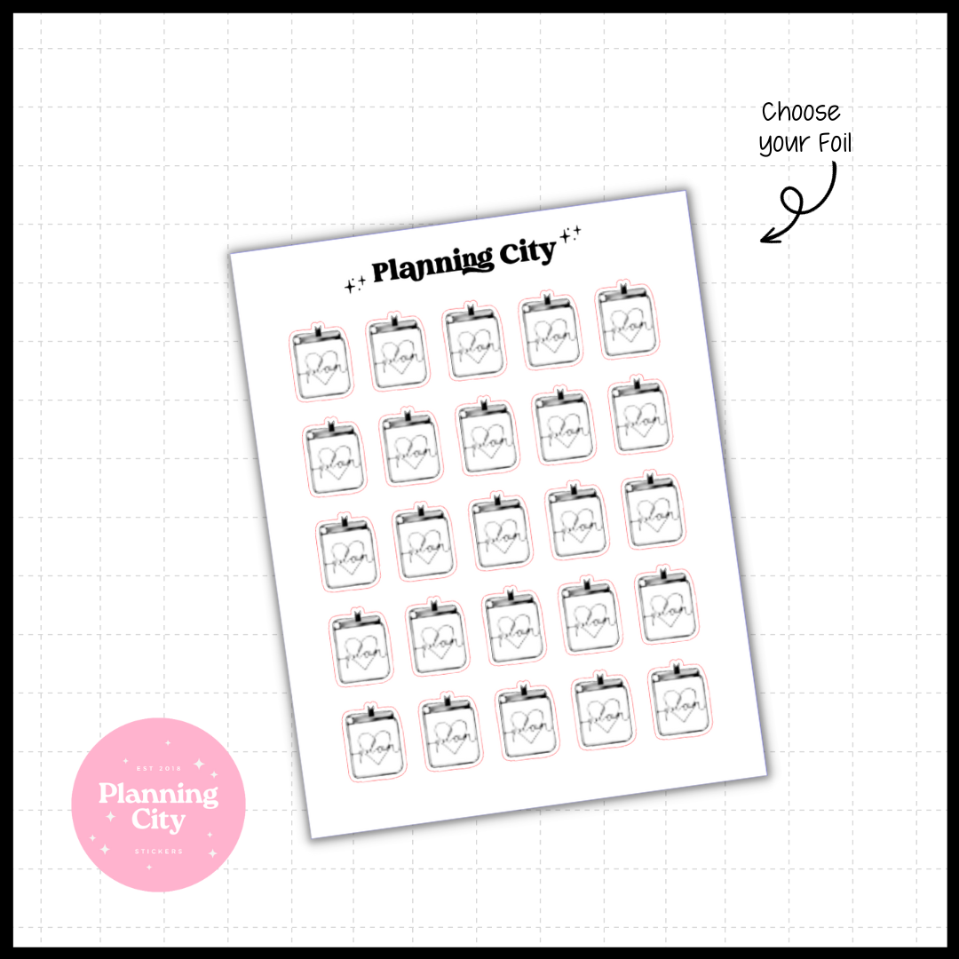 Planner II Foiled Icon