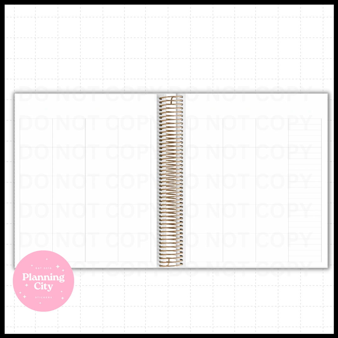 Midi Dress II PC A5 Wide Planner