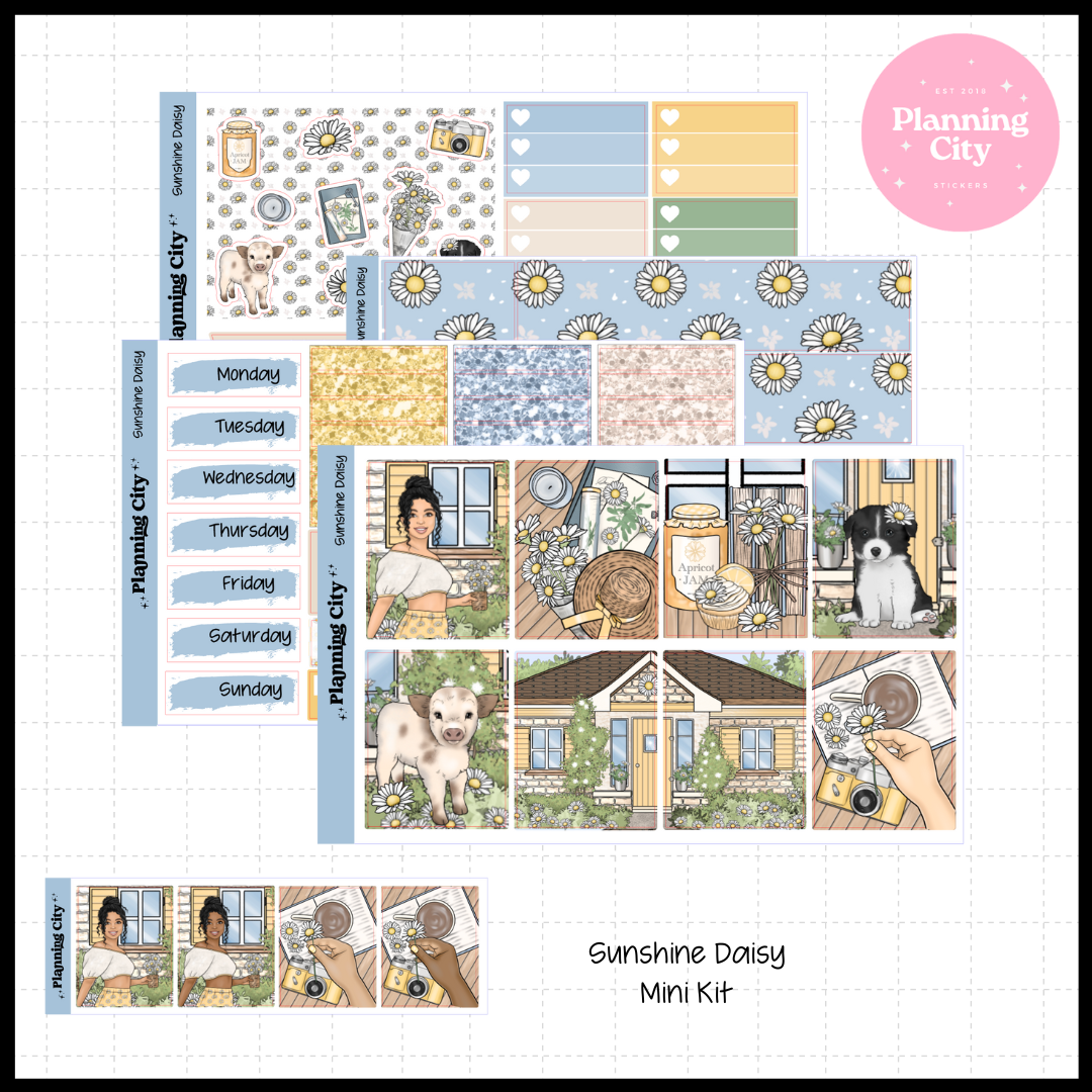 Sunshine Daisy Mini Weekly Kit