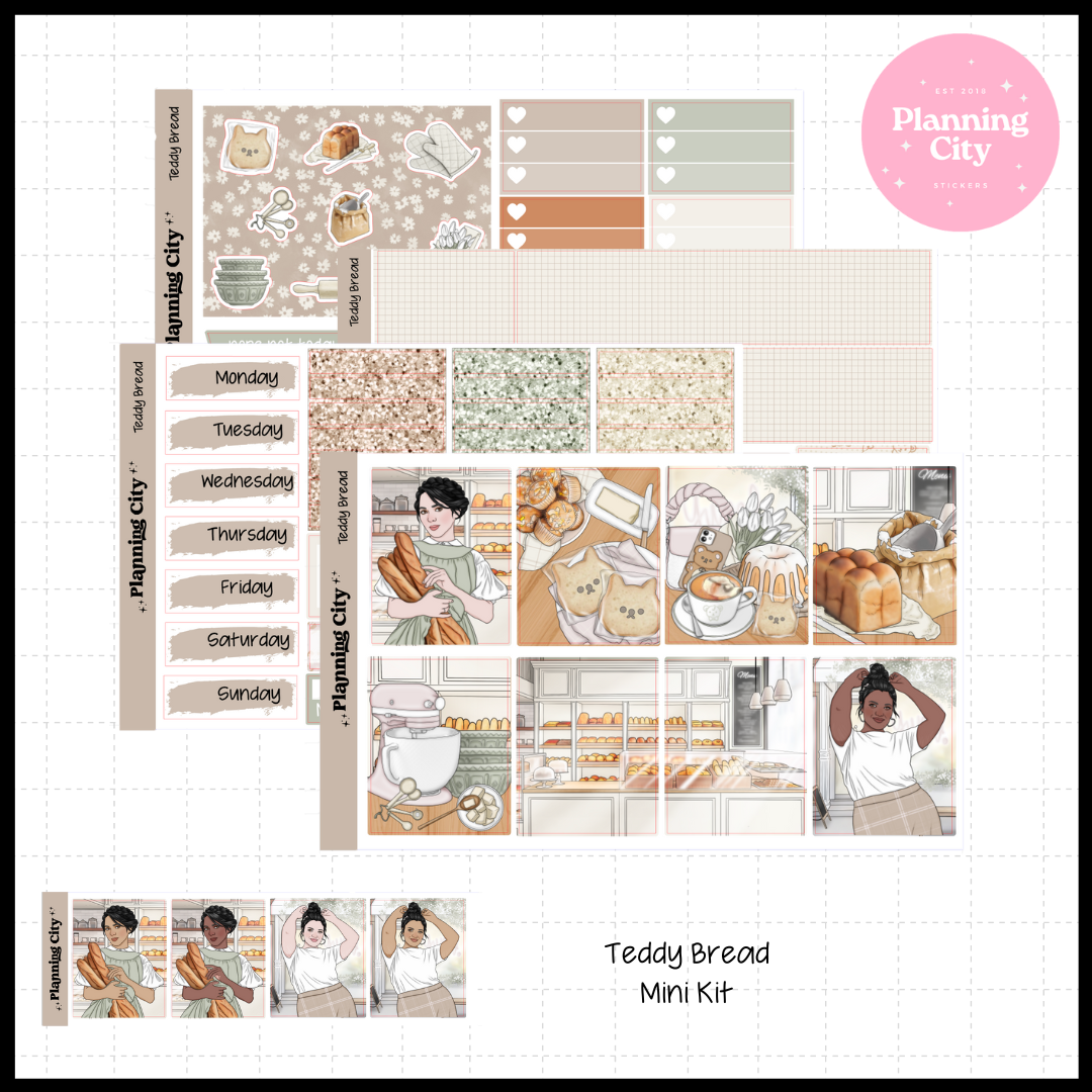Teddy Bread Mini Weekly Kit