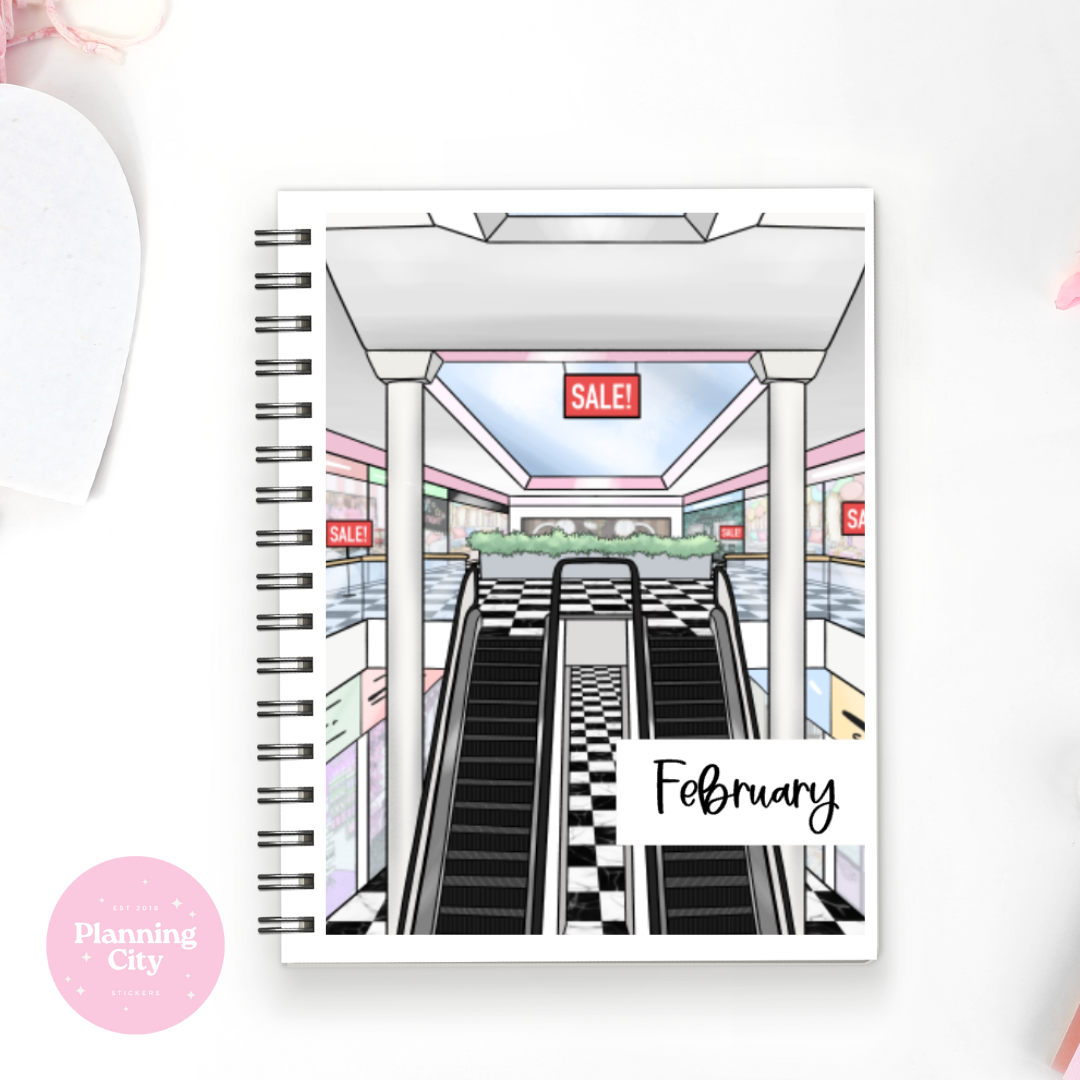 Shopping Spree Full Cover Sticker (Month / No Month Option)