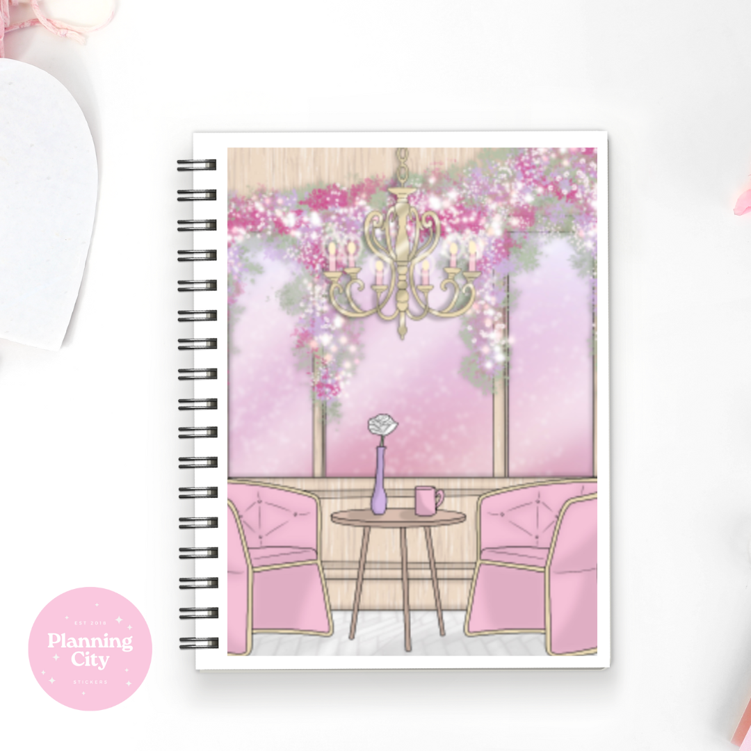 Love Cafe V1 Full Cover Sticker (Month / No Month Option)