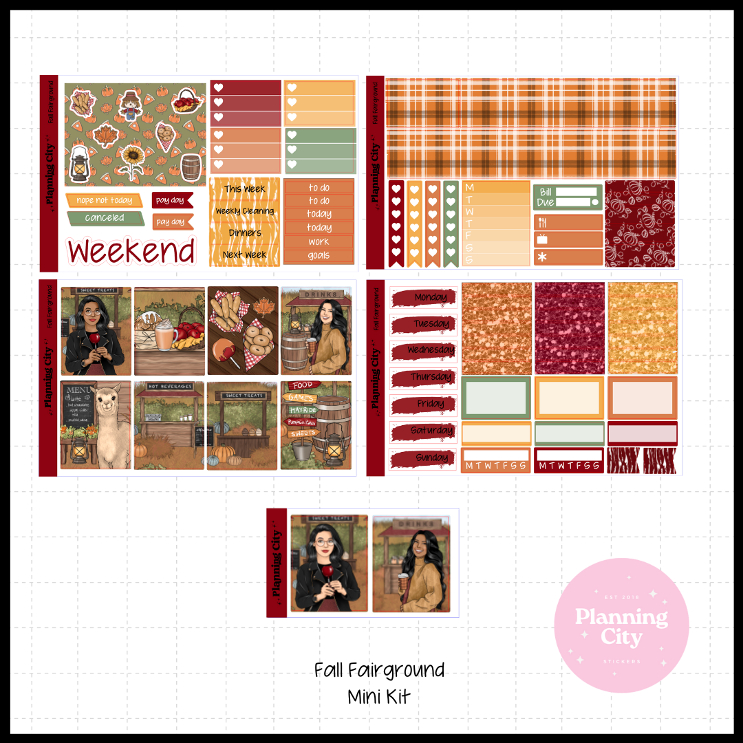 Fall Fairground Mini Weekly Kit