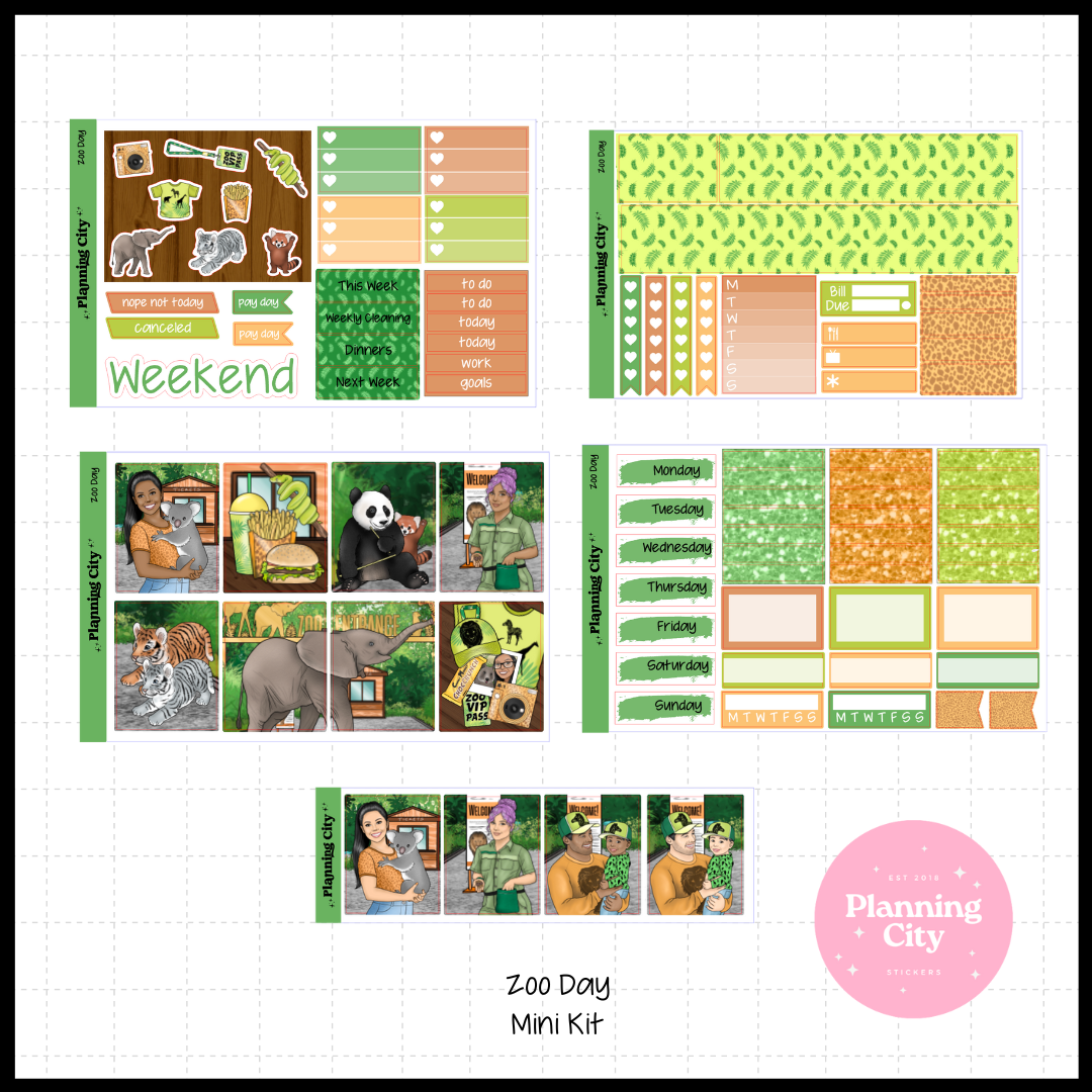 Zoo Day Mini Weekly Kit