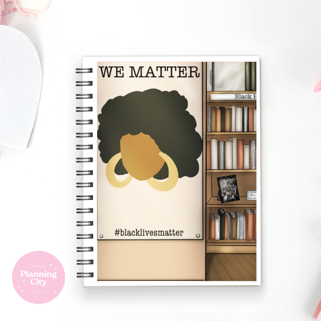 Black History Full Cover Sticker (Month / No Month Option)