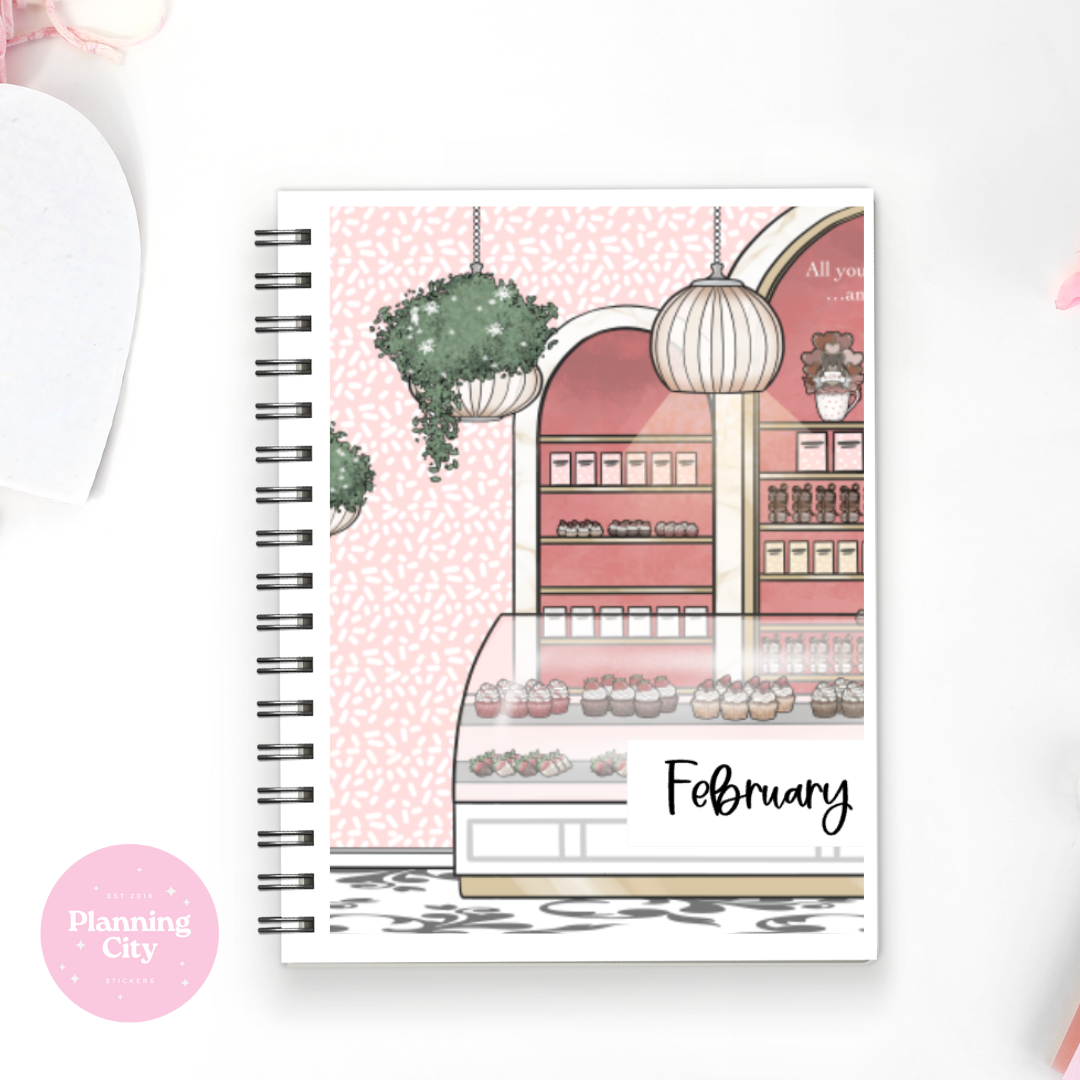 Sweet Heart Full Cover Sticker (Month / No Month Option)
