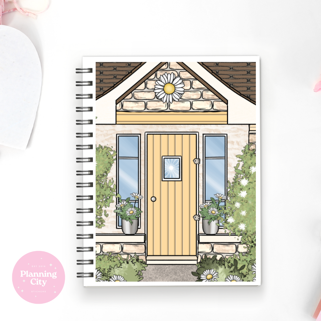 Sunshine Daisy Full Cover Sticker (Month / No Month Option)