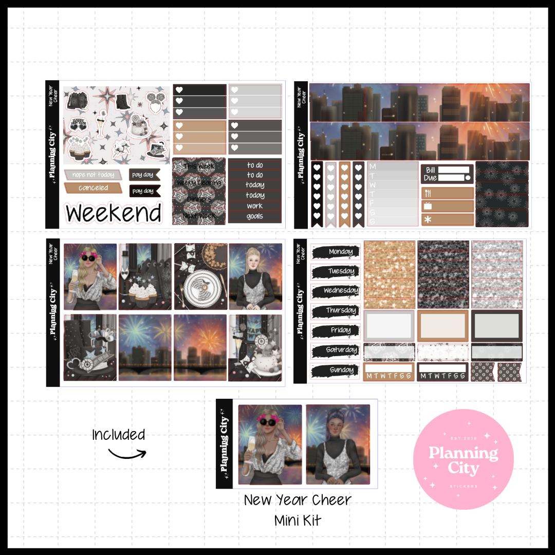 New Year Cheer Mini Weekly Kit
