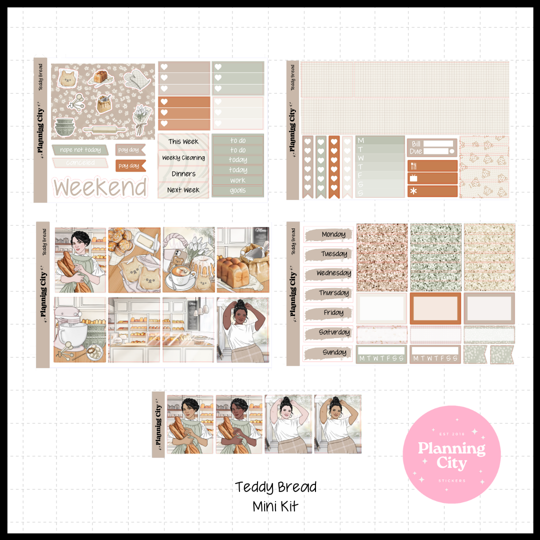 Teddy Bread Mini Weekly Kit