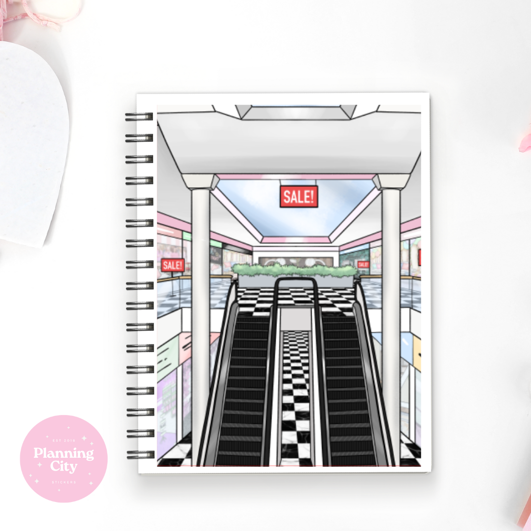 Shopping Spree Full Cover Sticker (Month / No Month Option)