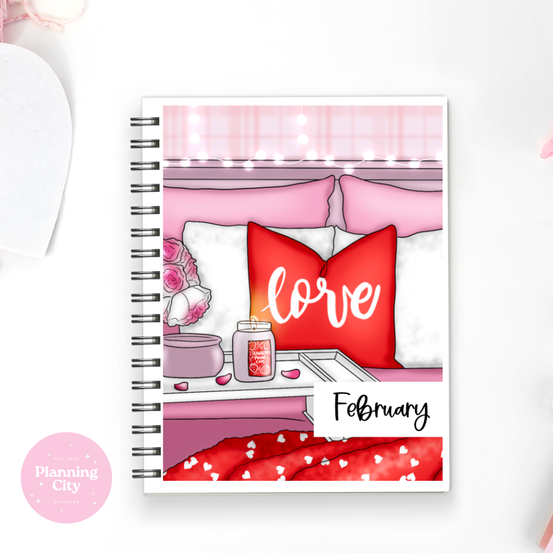 Be Mine Full Cover Sticker (Month / No Month Option)
