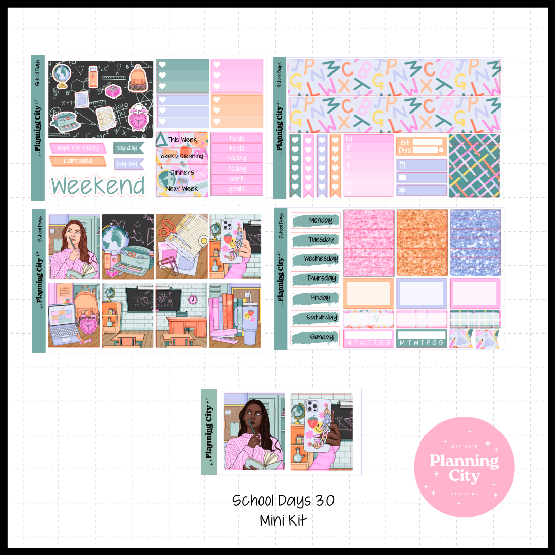 School Days 3.0 Mini Weekly Kit