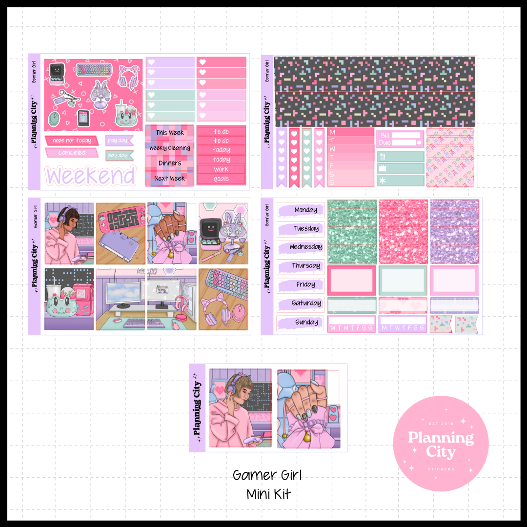 Gamer Girl Mini Weekly Kit