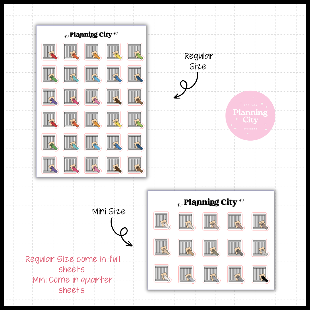 Clean Air Filter - Icon Sticker