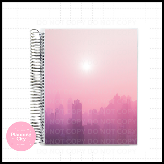 Pink City II PC A5 Wide Planner