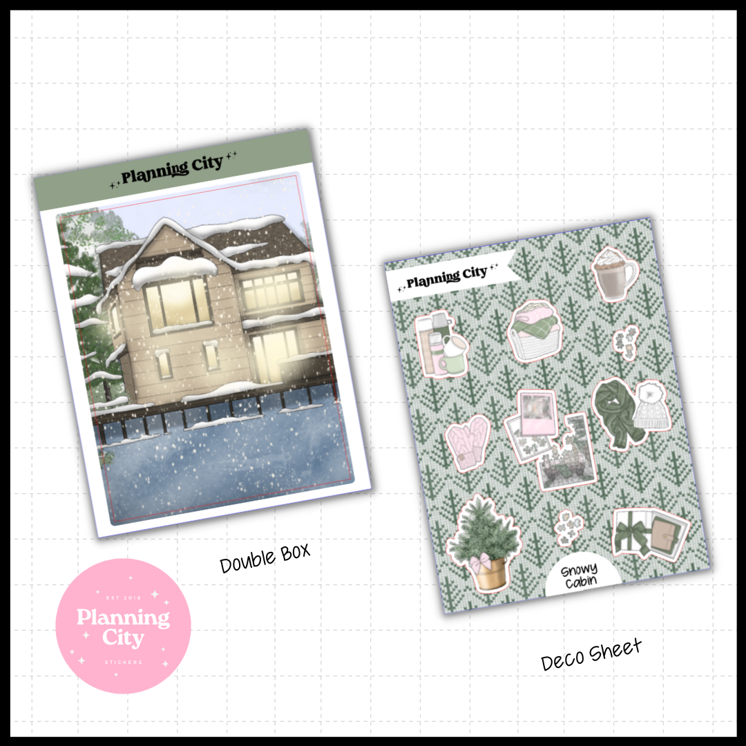 Snowy Cabin Deco Add On