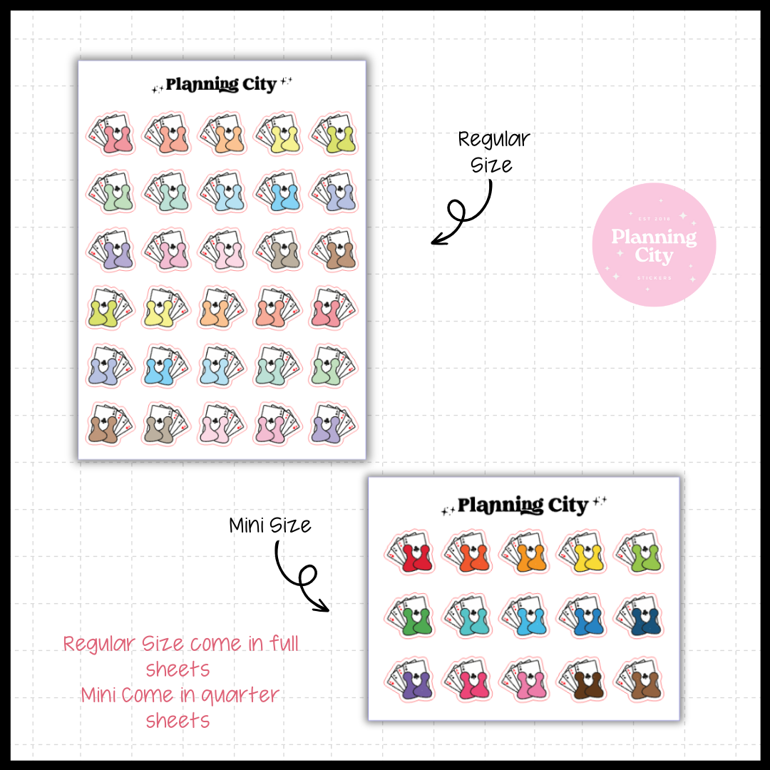 Game Night - Icon Sticker