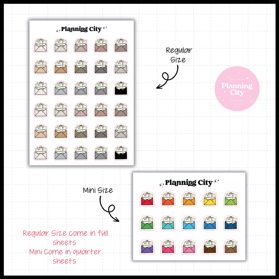 Pay Bills - Icon Sticker