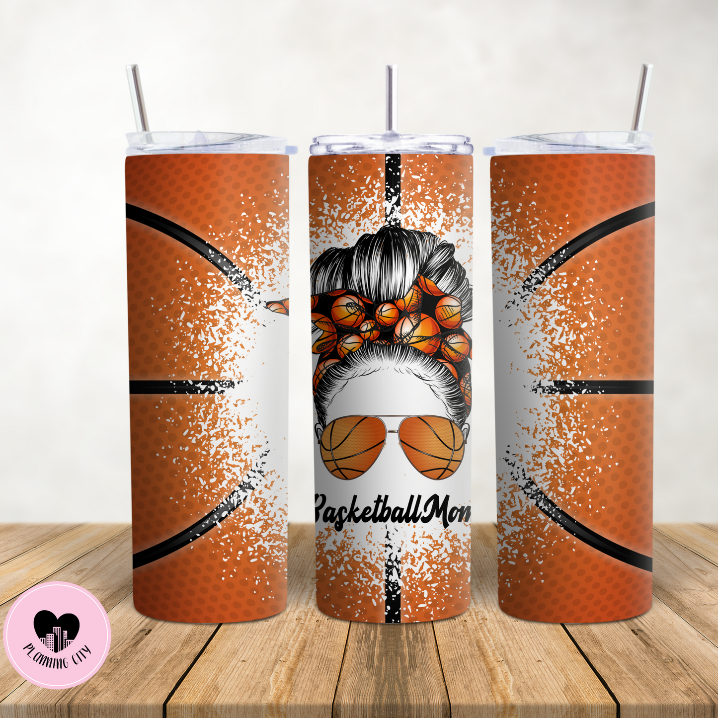 Basketball Mom V1 20 Oz Tumbler