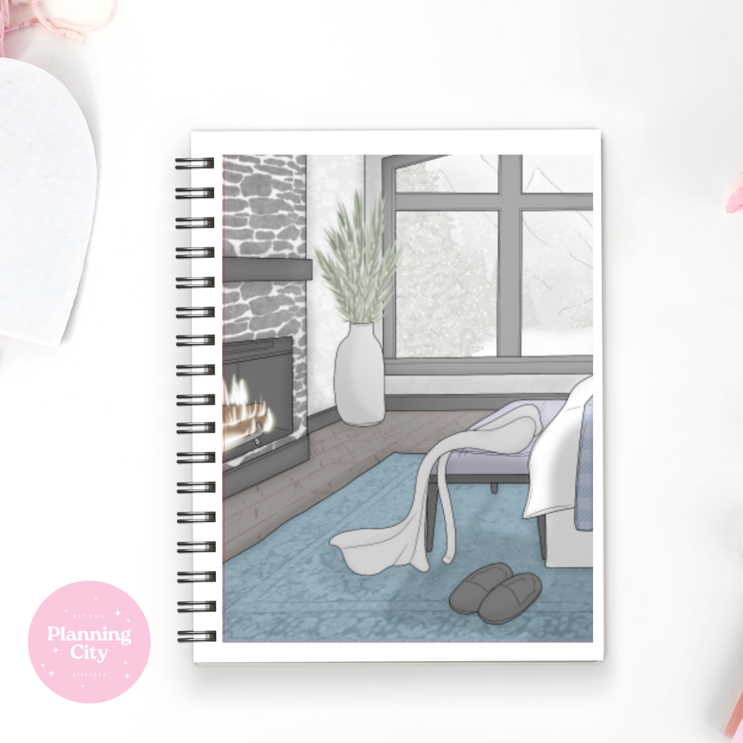 Comfy Winter Full Cover Sticker (Month / No Month Option)