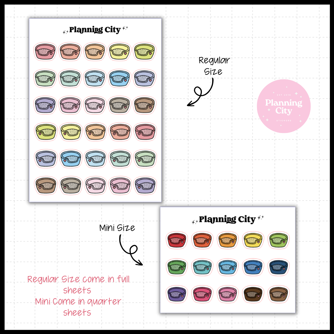 Pet Bed - Icon Sticker