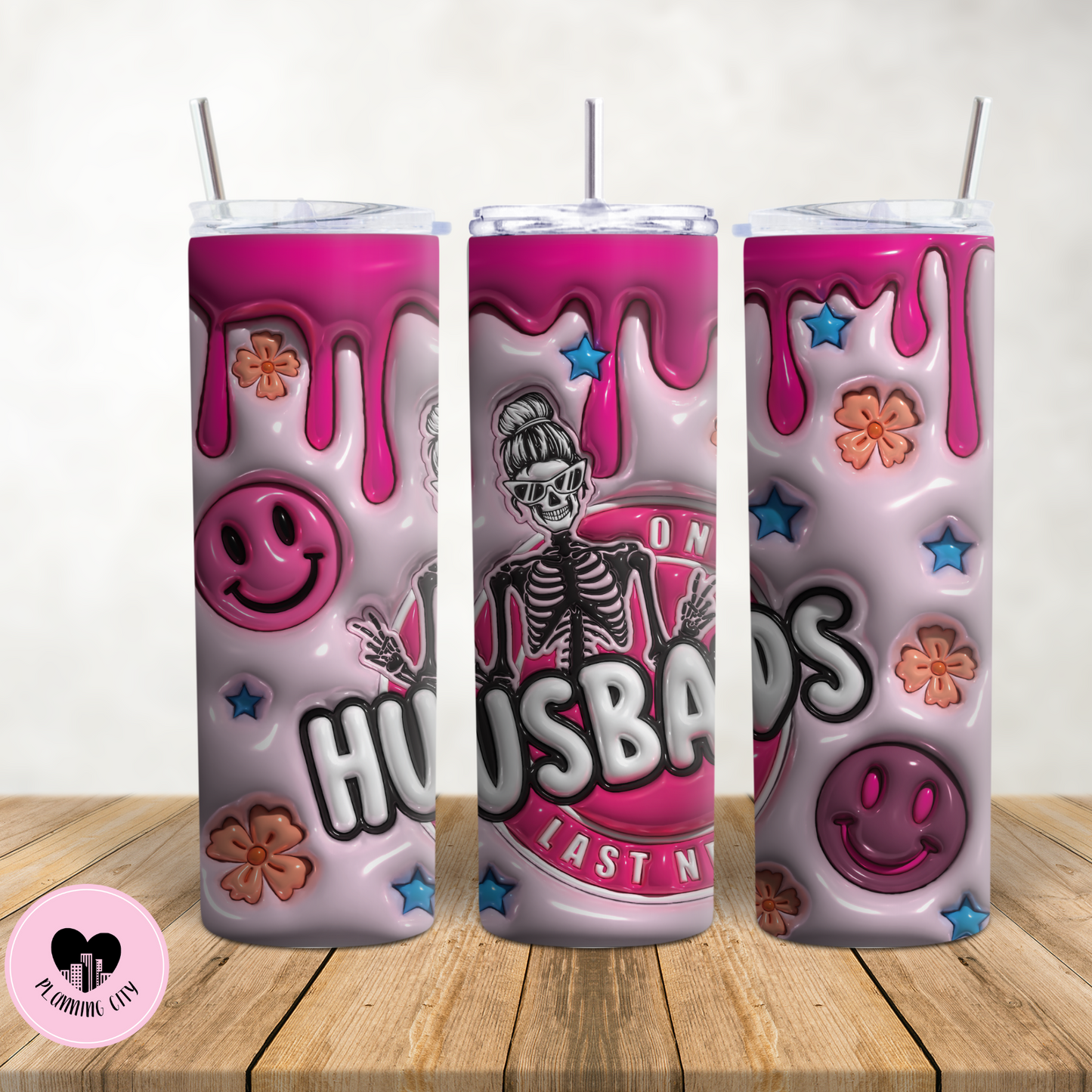 On my Husband's Last Nerves 20 Oz Tumbler