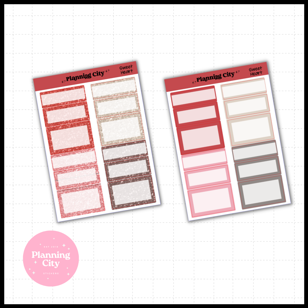 Sweet Heart Functional Boxes Add on