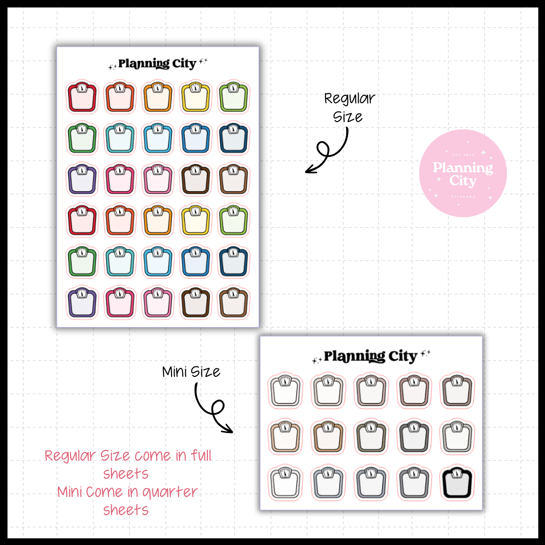 Scales - Icon Sticker