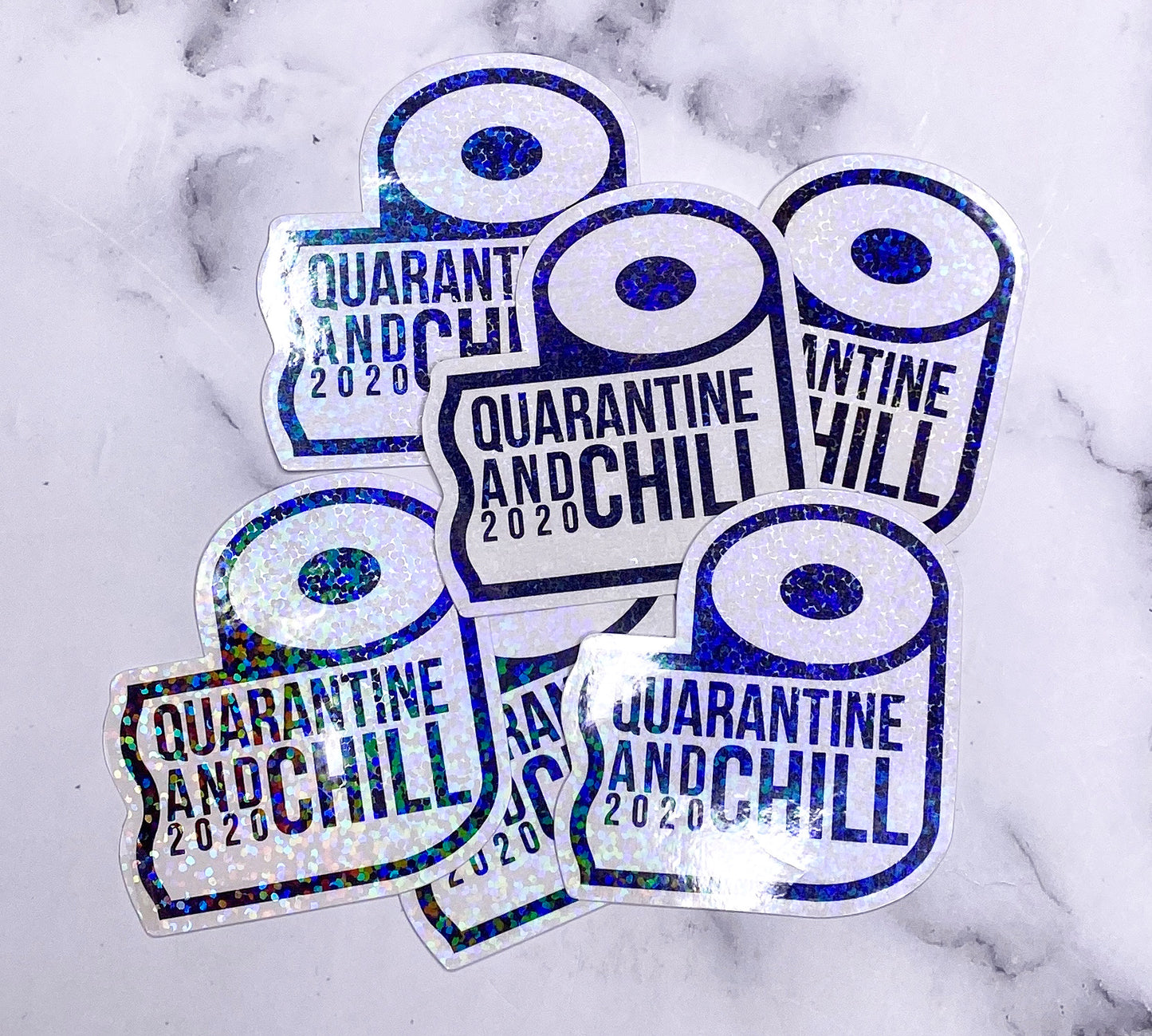 Quarantine & Chill Die Cut Sticker Pack