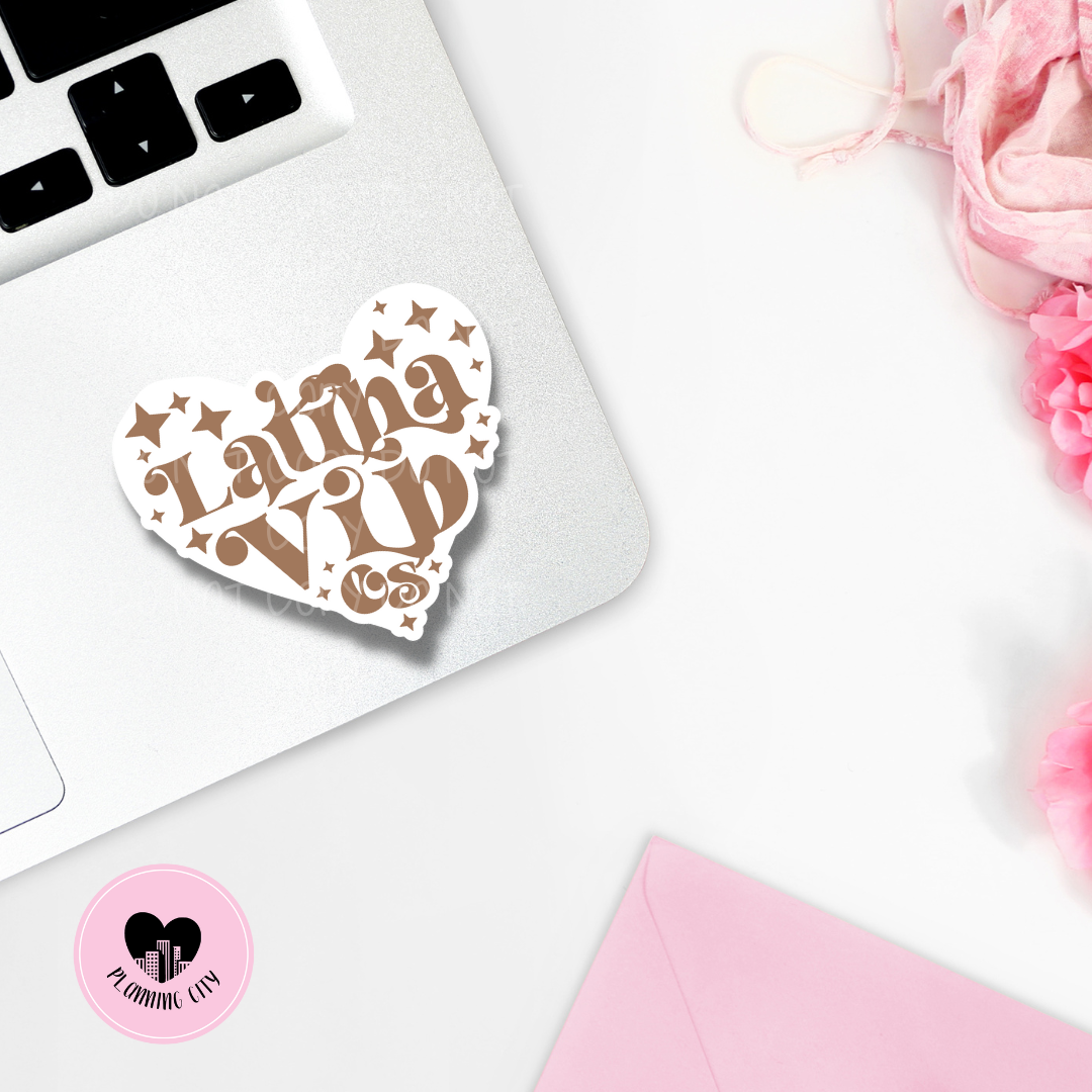Latina Vibes II Vinyl Die Cut Sticker