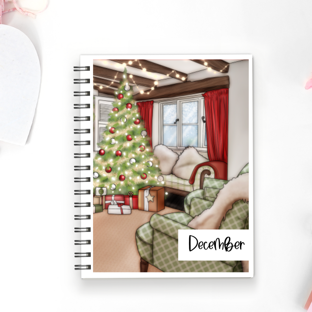 Holly Jolly Full Cover Sticker (Month / No Month Option)