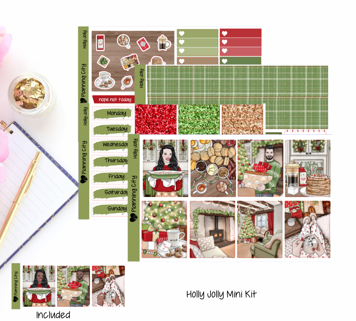 Holly Jolly Mini Weekly Kit