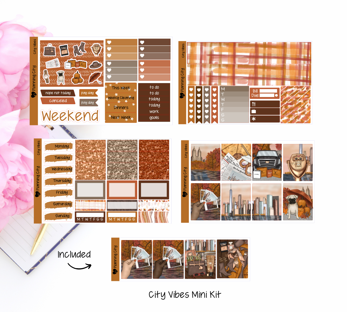 Fall Vibes Mini Weekly Kit