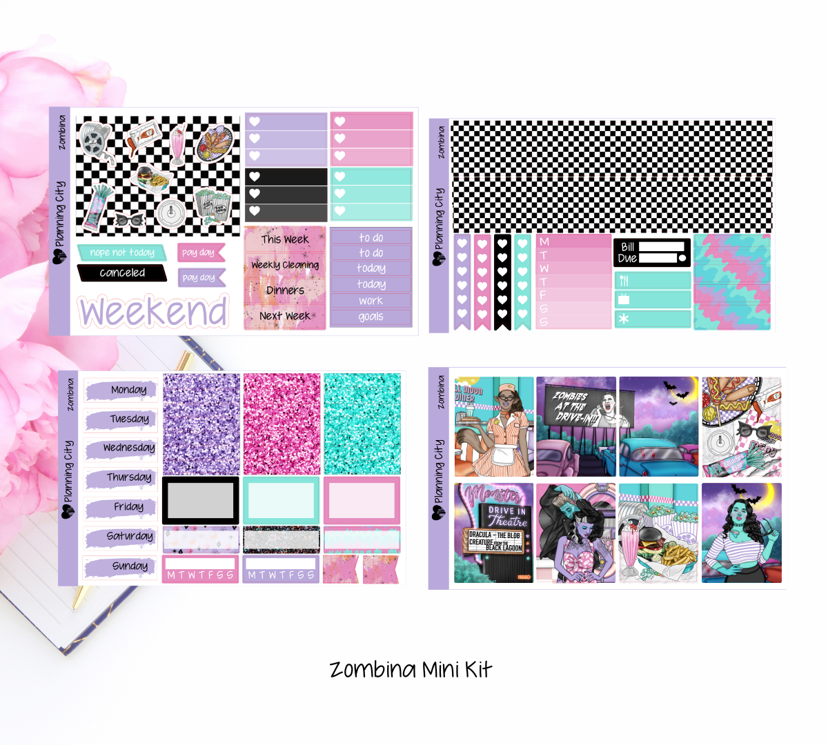 Zombina Mini Weekly Kit