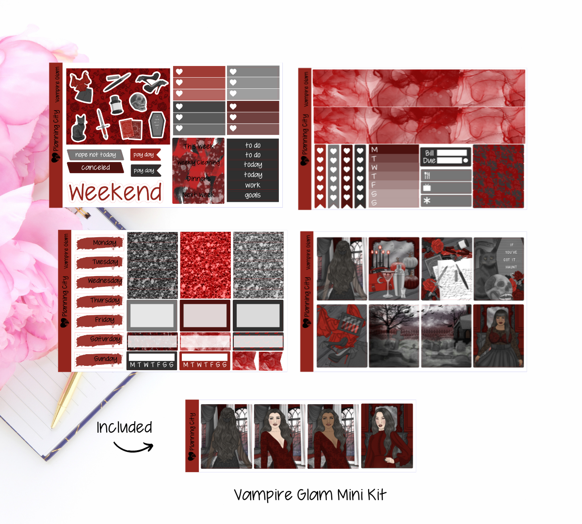 Vampire Glam Mini Weekly Kit