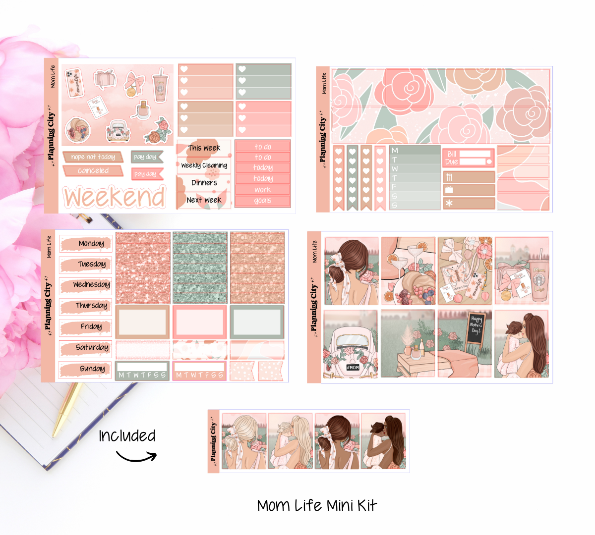 Mom Life Mini Weekly Kit
