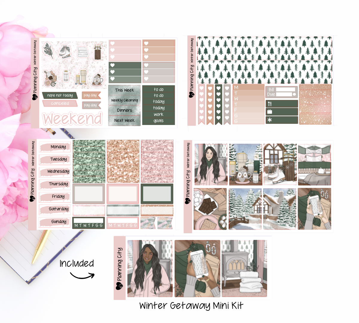 Winter Getaway Mini Weekly Kit