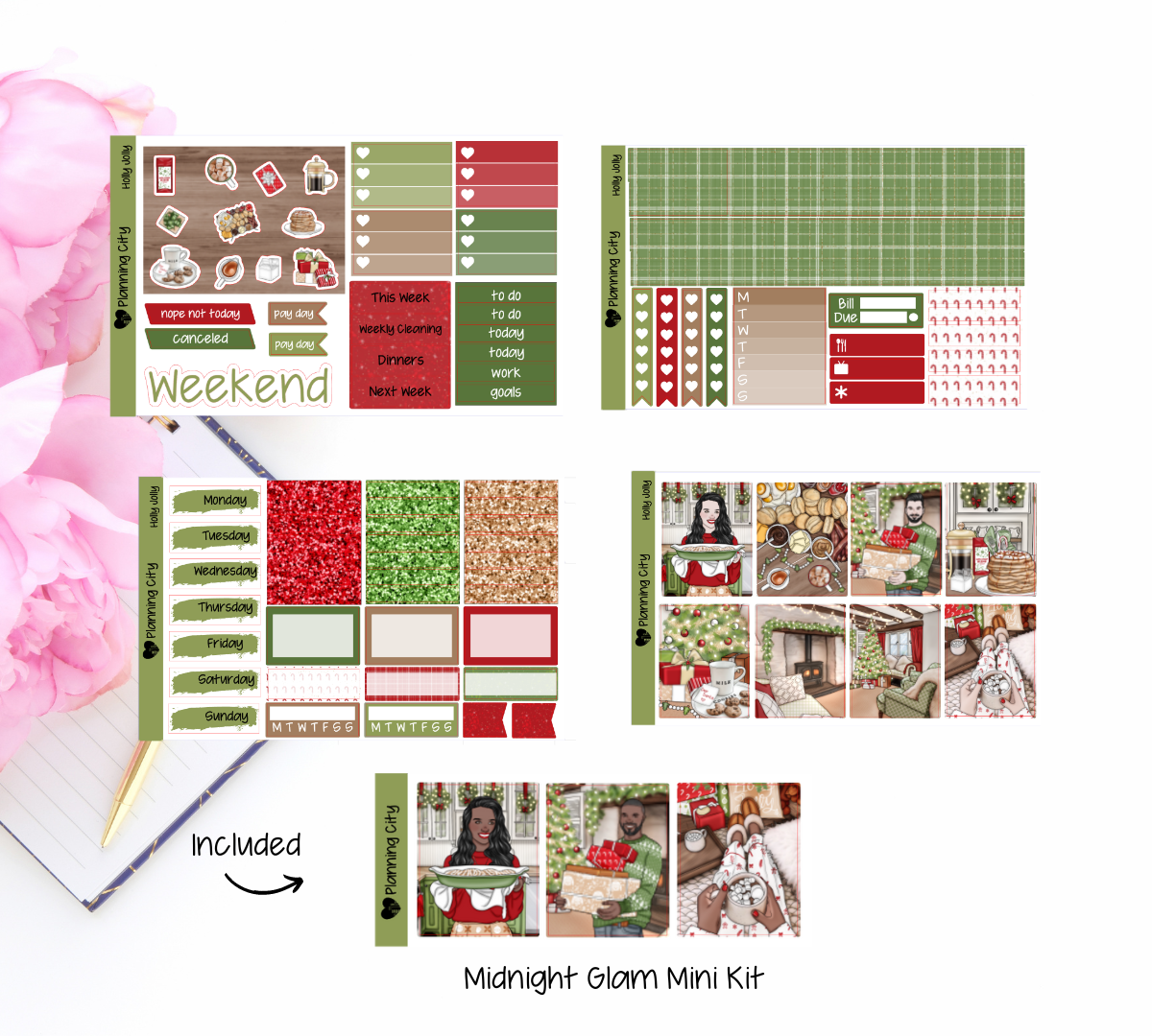 Holly Jolly Mini Weekly Kit