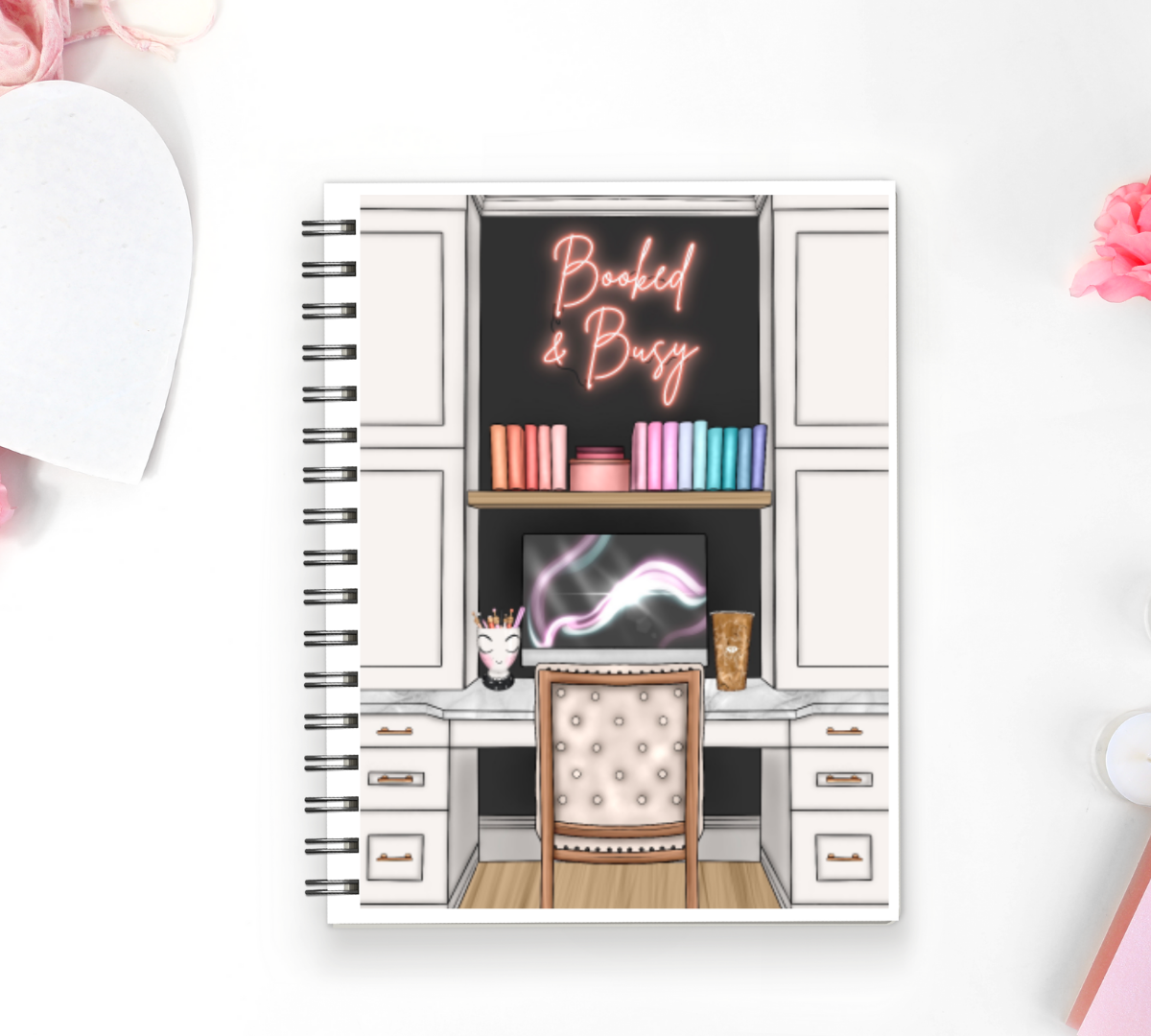 Planner Bae Desk View Full Cover Sticker (Month / No Month Option)