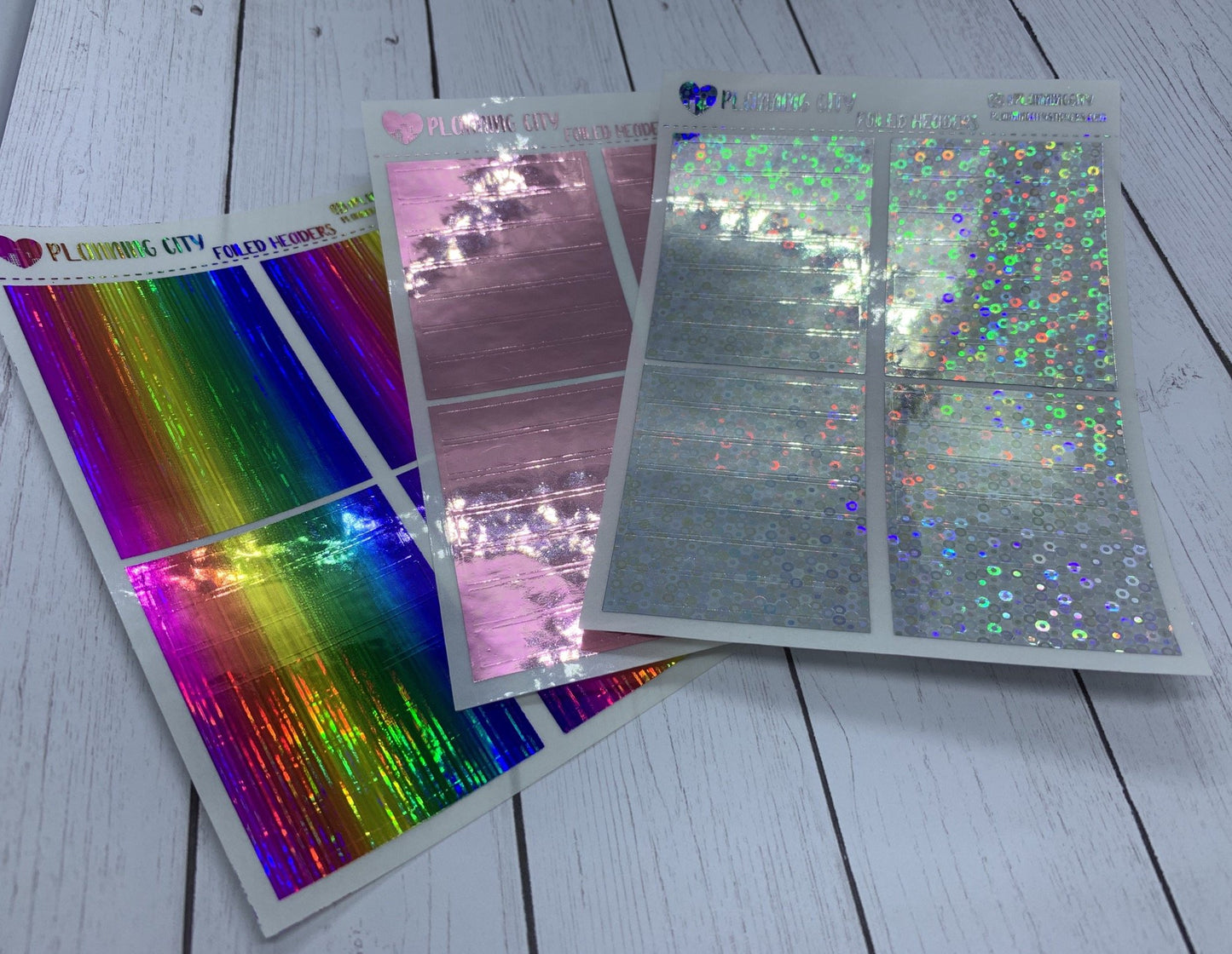 Full Solid II Foiled Header Overlay