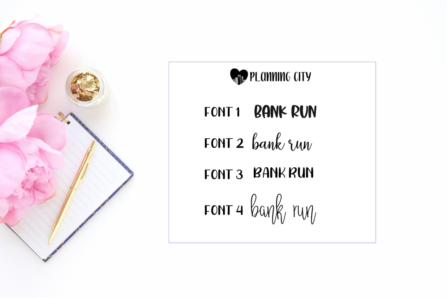 Bank Run II Foiled Word