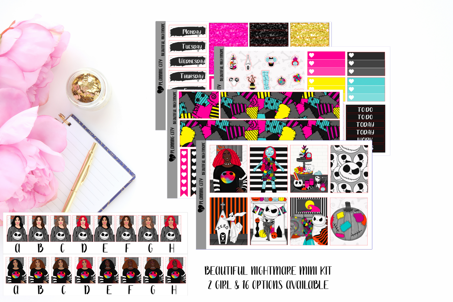 Beautiful Nightmare Weekly Mini Kit