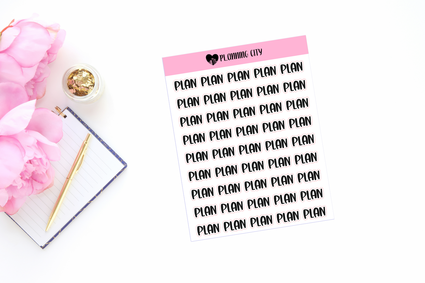 Plan II Foiled Word