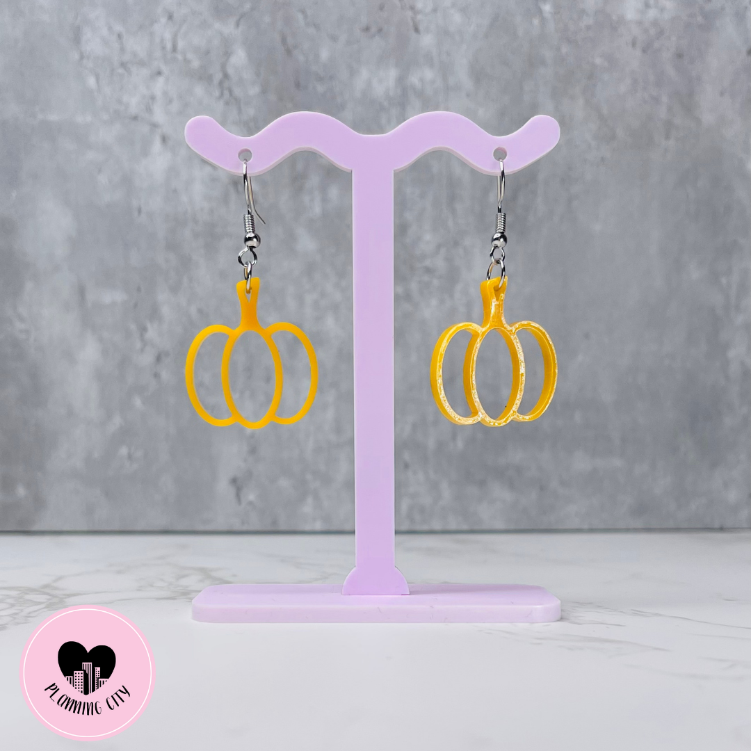 Pumpkin Earrings