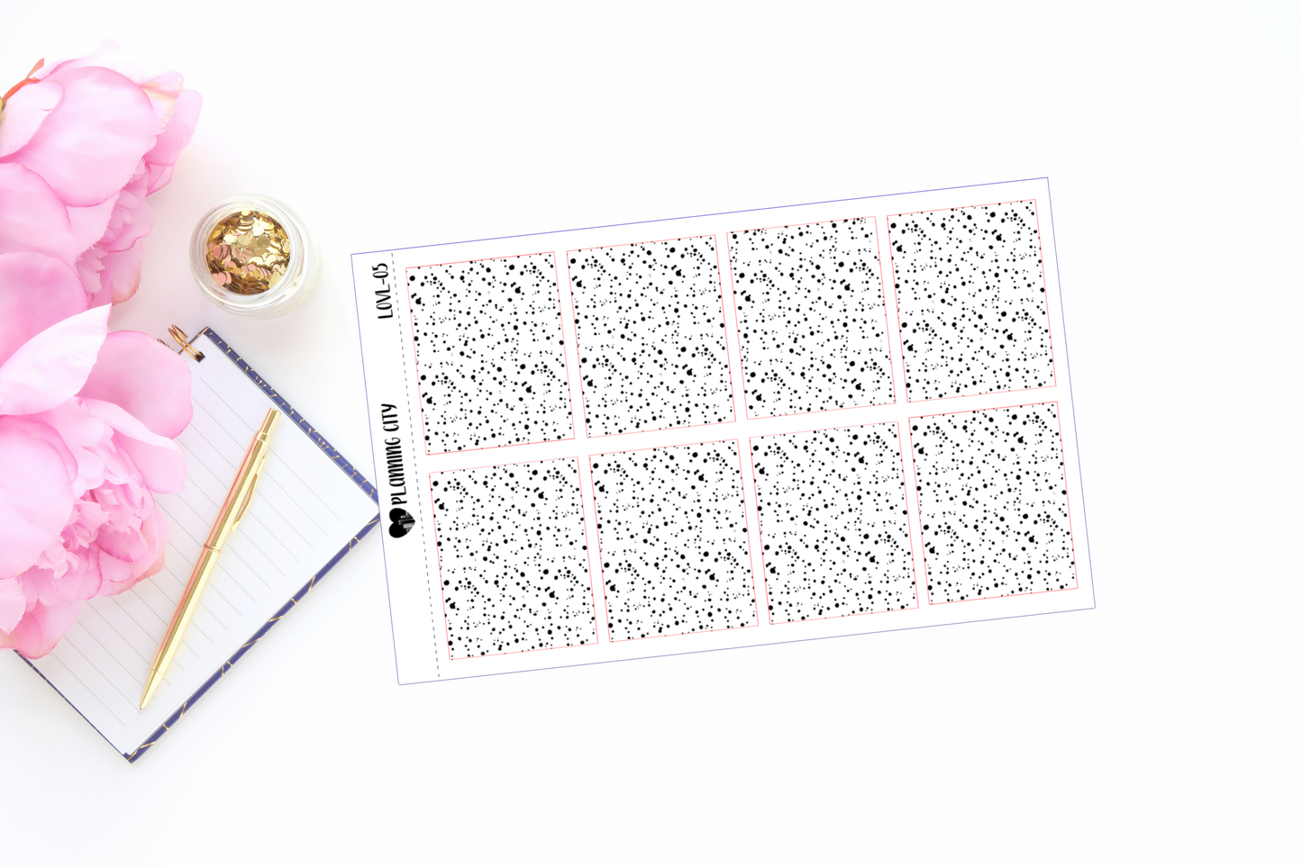 LOVL-05 II Full Sheet Foiled Overlay