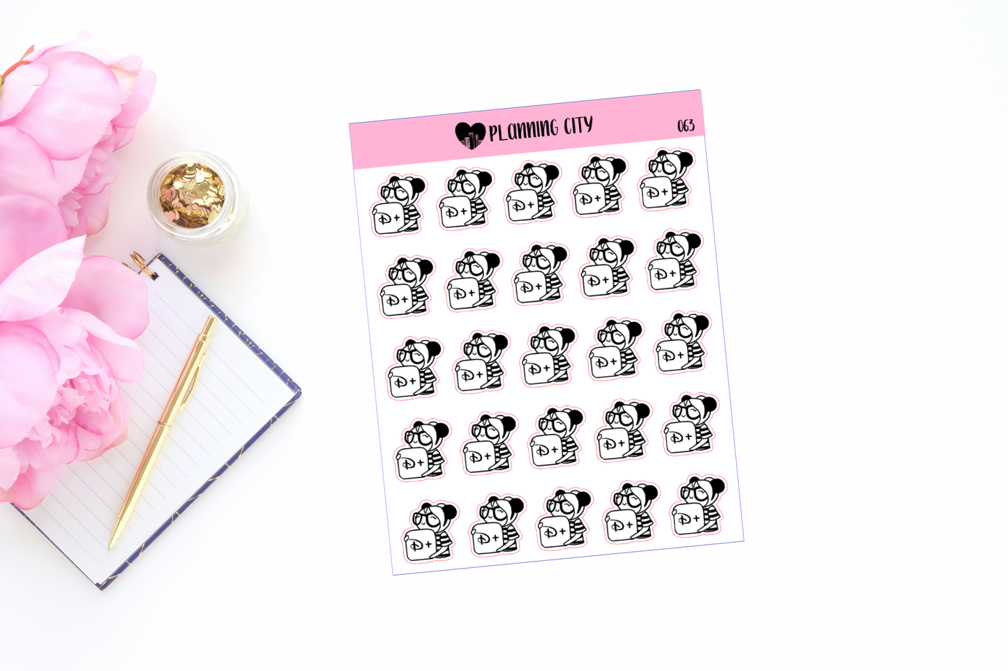 Layla Loves Disney Plus 063 Clear II Foiled Icon
